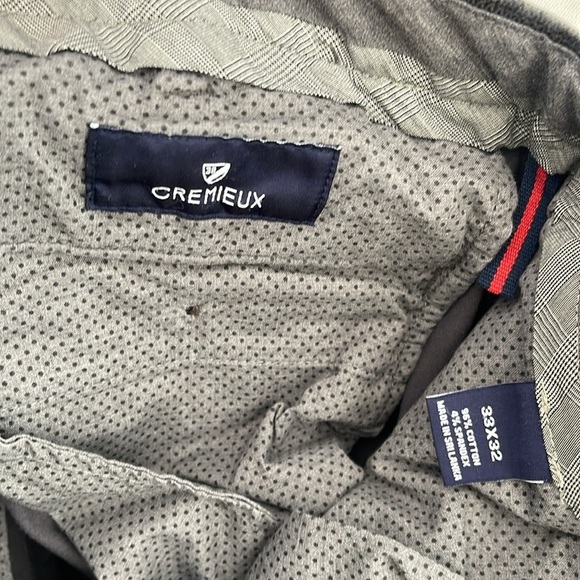 Cremieux Modern Fit SoHo Pant Dark Gray 33x32 - Picture 5 of 5